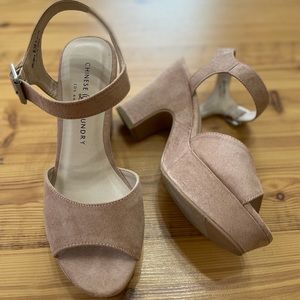 Chinese Laundry platform shoes